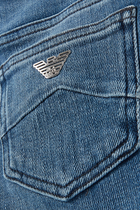 J17 Elasticated Logo Waist Jeans